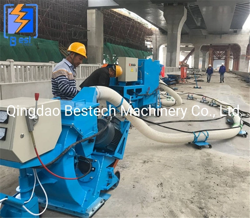 Highway Bridge Airport Floor Ground Shot Blasting Machine