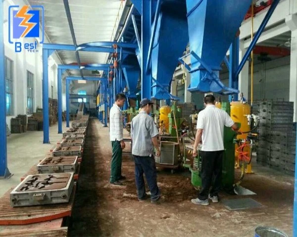 Green Sand Casting Reclamation Preparation Production Line Plant for Foundry